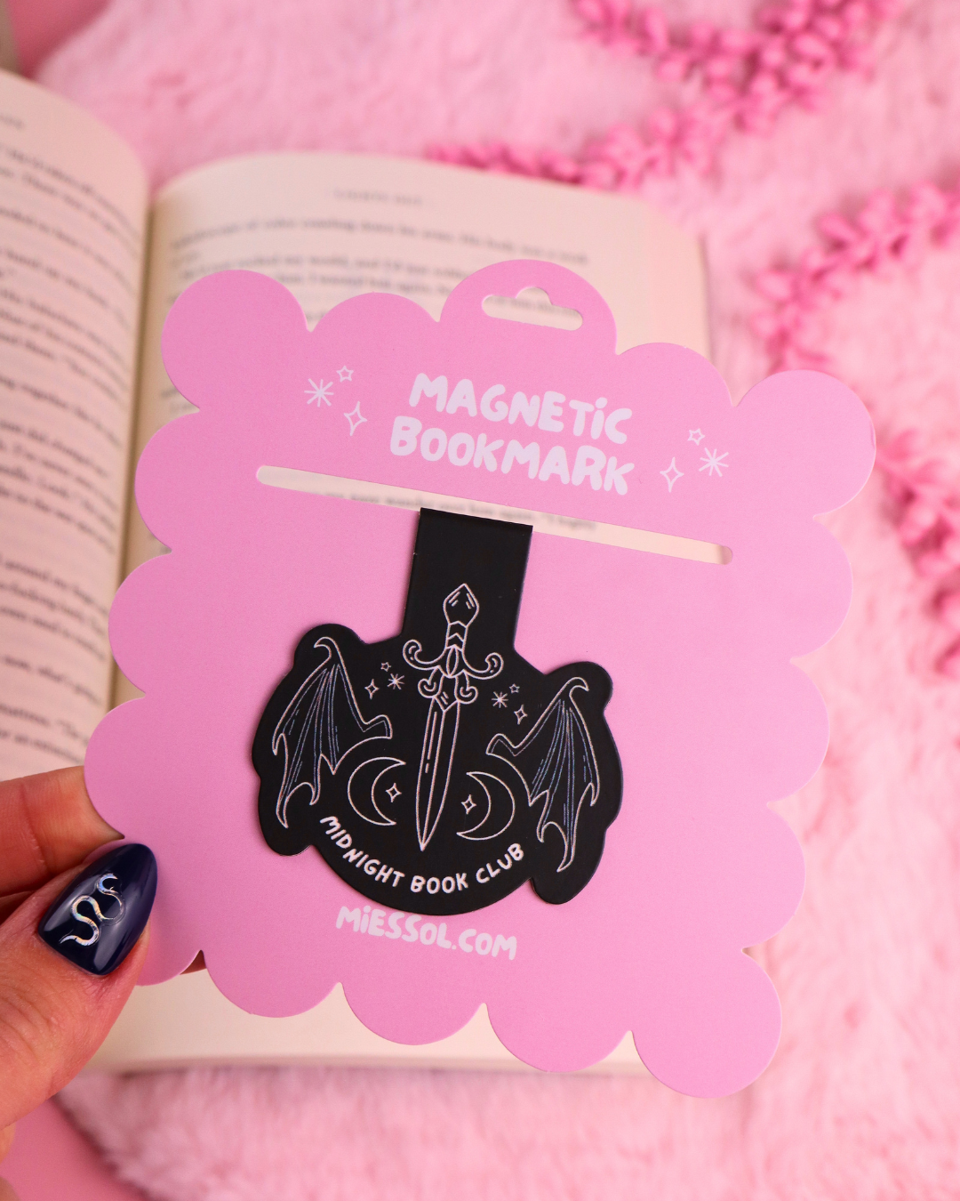 Midnight Book Club Magnetic Bookmark