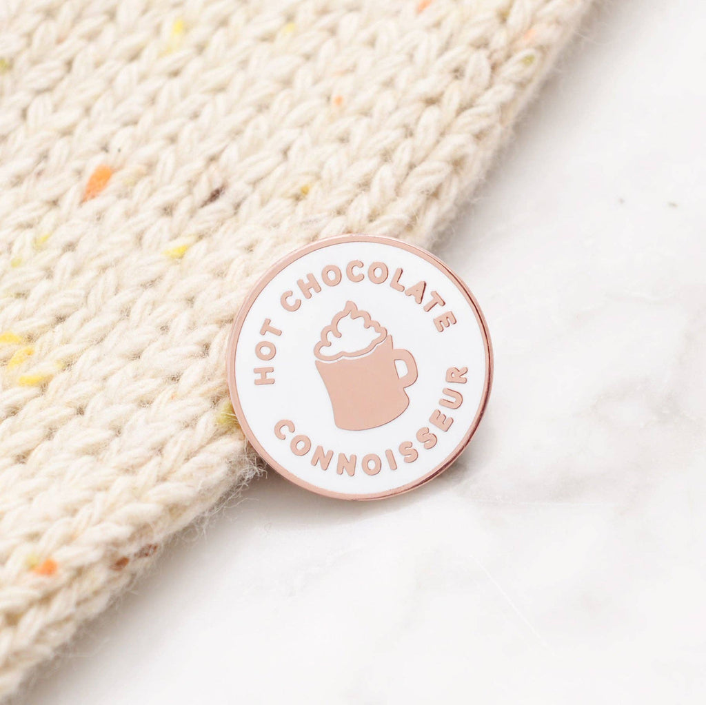 Hot Chocolate Connoisseur - Enamel Pin