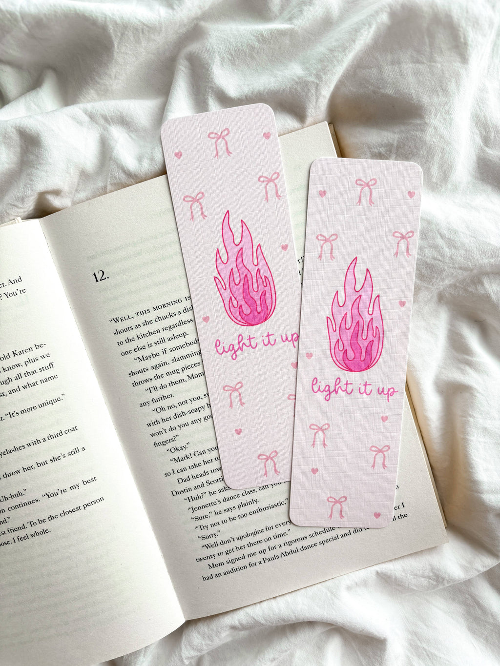 Light It Up ToG Bookmark | Crescent City Bookmark