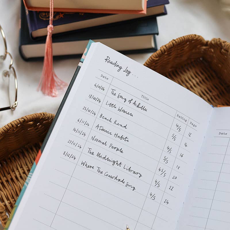 The Reading Journal | Book Tracker | Gift for Book Lovers