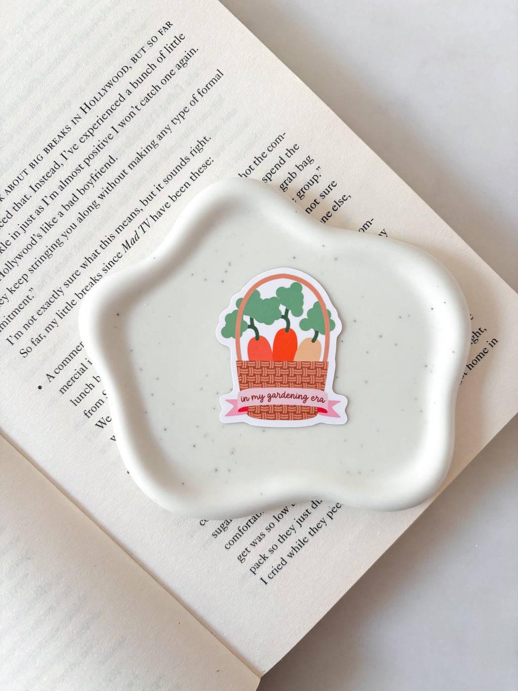 Fleurs on Sunday - In My Gardening Era Sticker