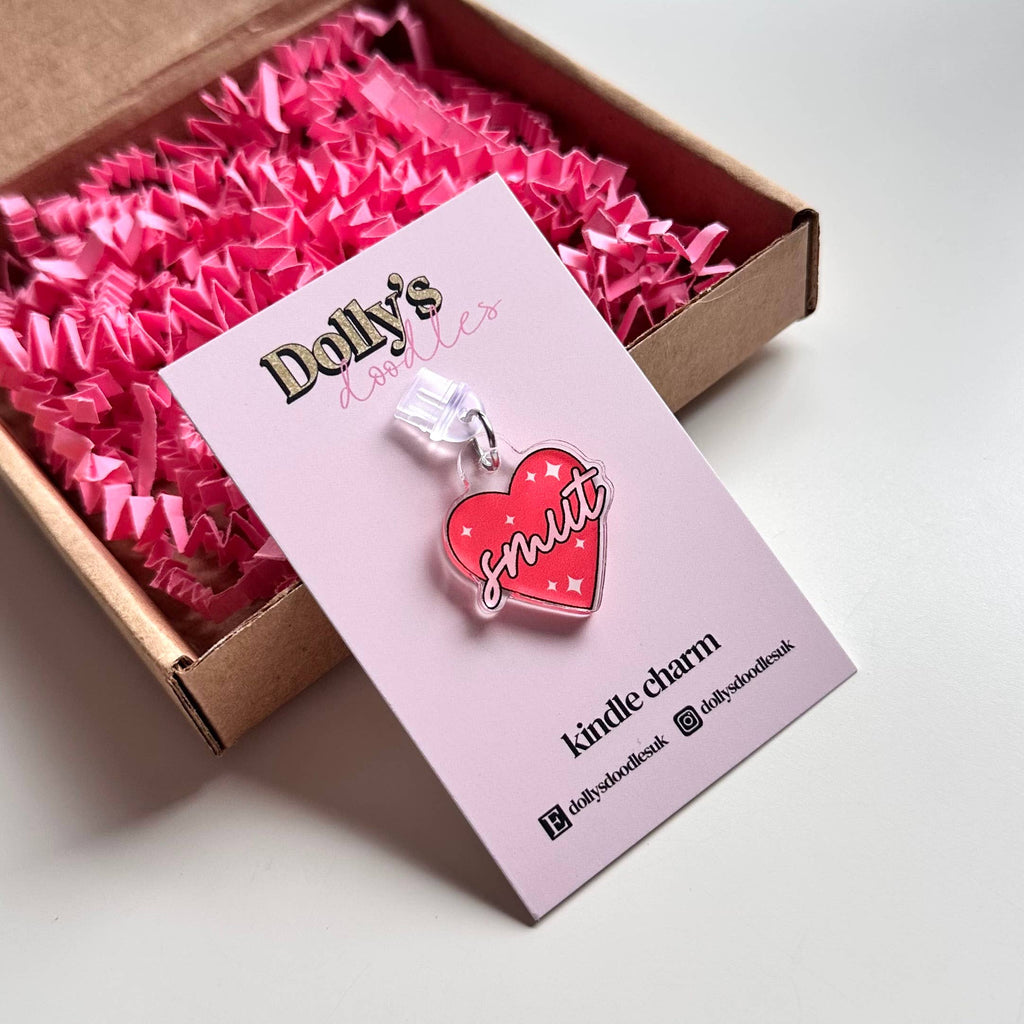 Dolly's Doodles  - Smut Heart Kindle Charm