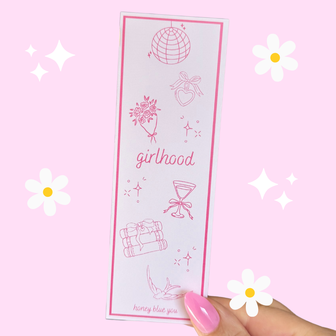 Girlhood Book Mark (Quirky, Funky, Kawaii,Y2K)