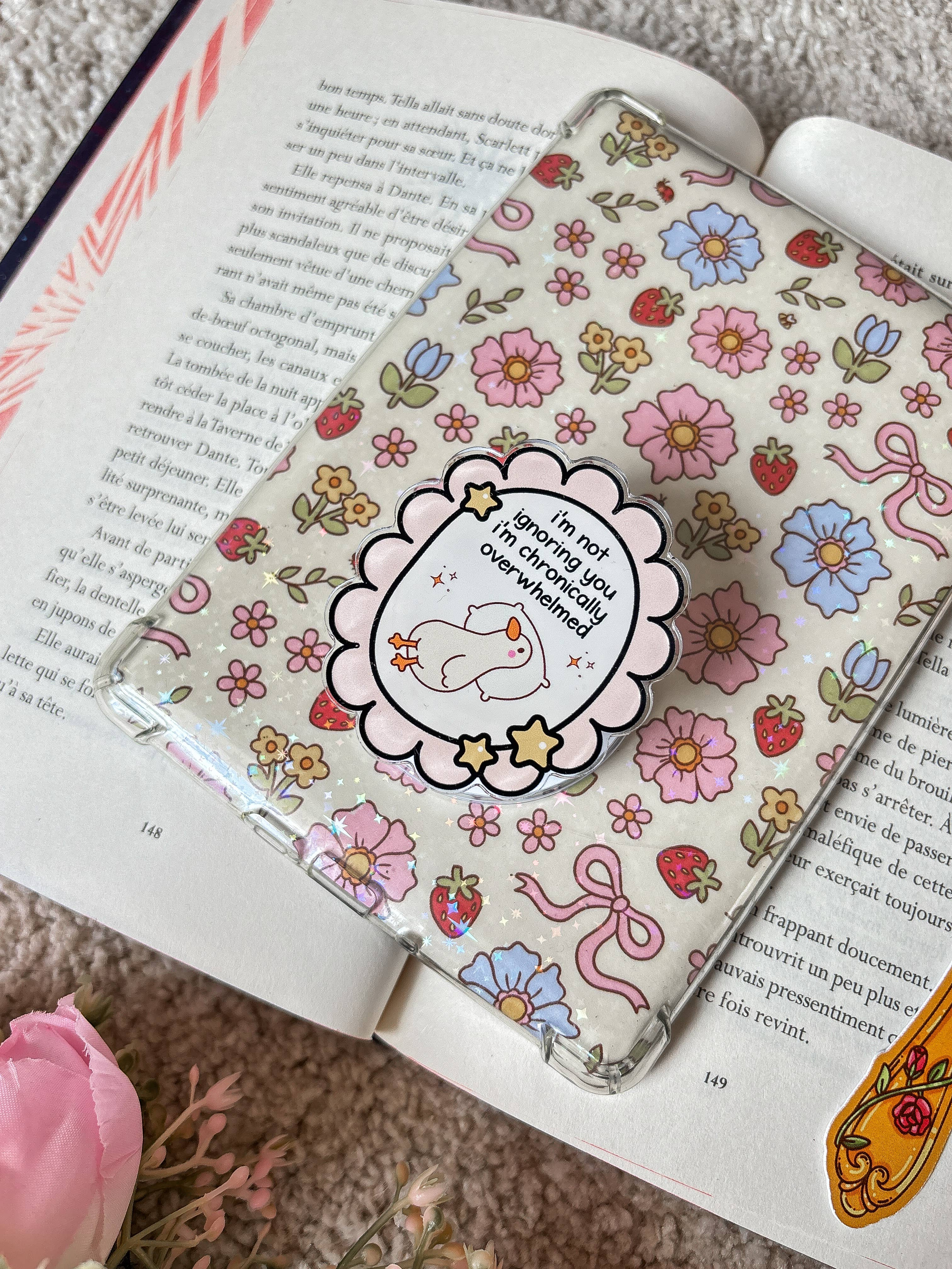 Silly goose Magnetic Grip for Kindle/Kobo/Smartphone