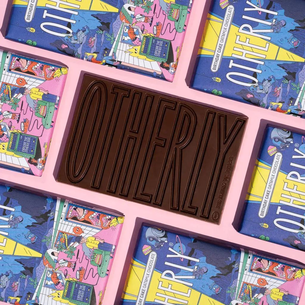 Otherly - Birthday Cake Oatm*lk Chocolate Bar - 120g - Vegan