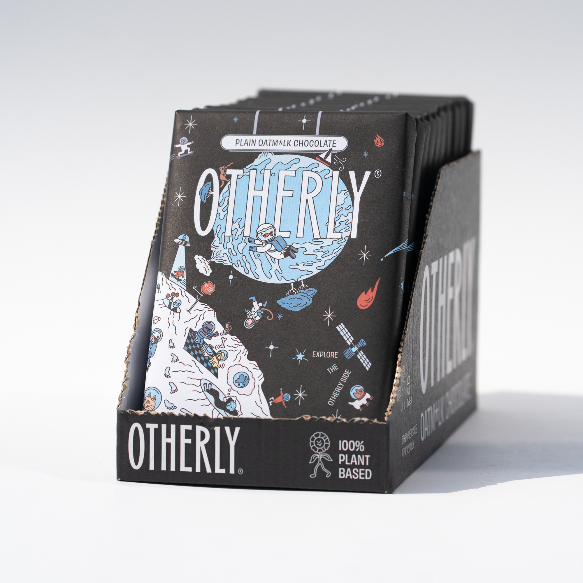 Otherly - Original Plain Oatm*lk Chocolate Bar - 120g - Vegan
