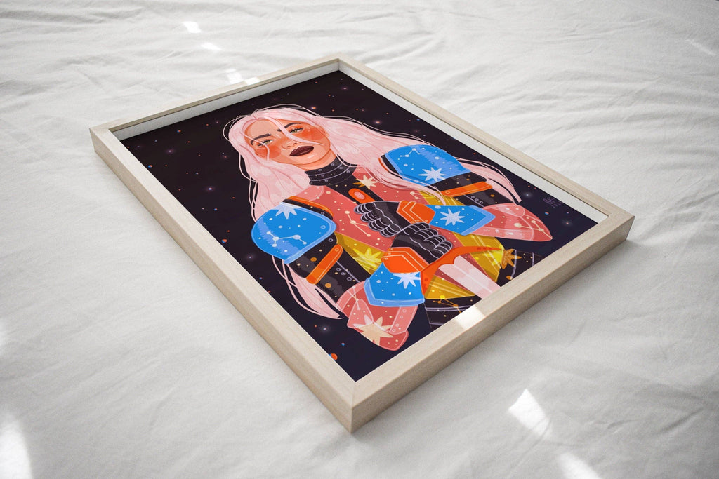 Joan of Art Print