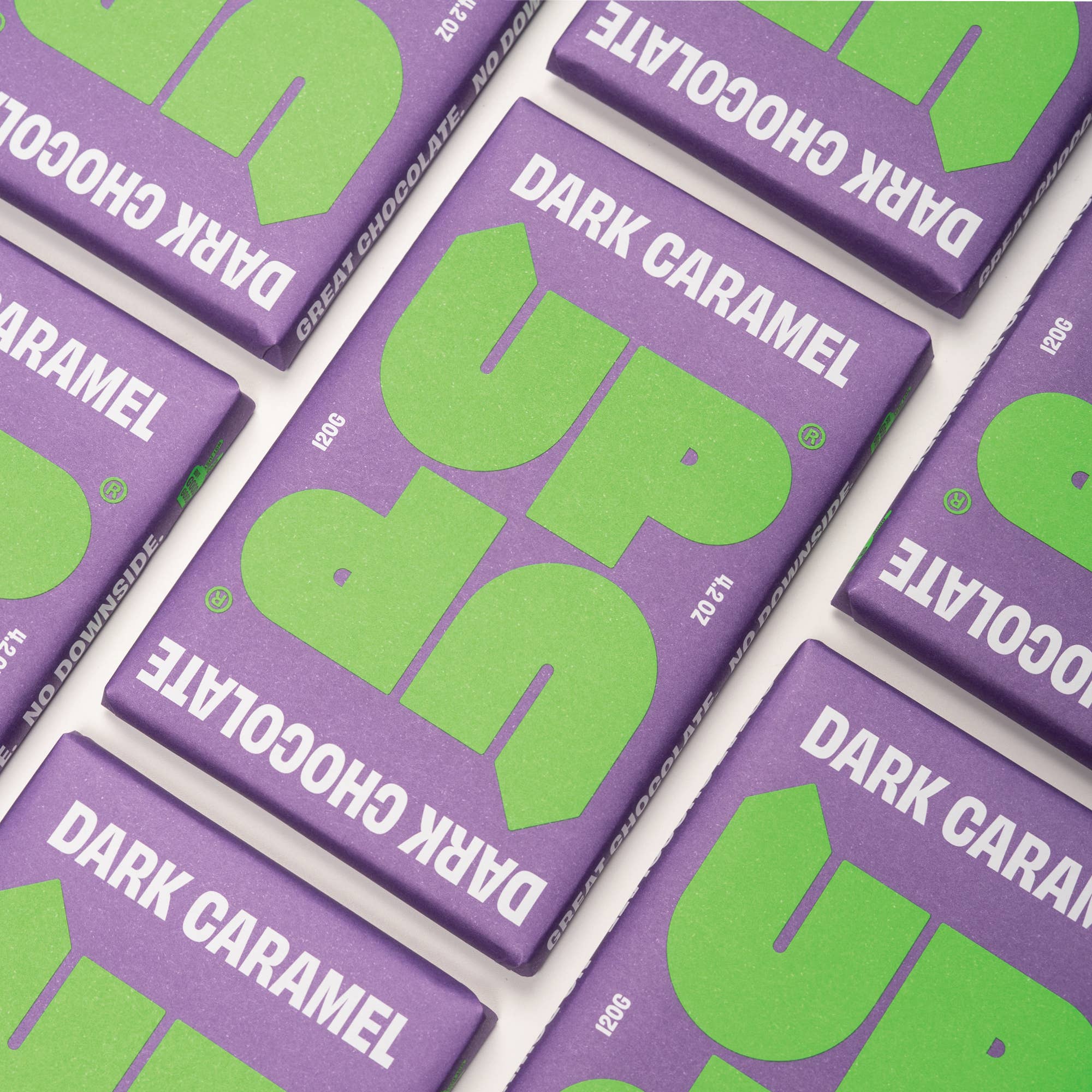 UP-UP - Dark Caramel Chocolate Bar - 120g