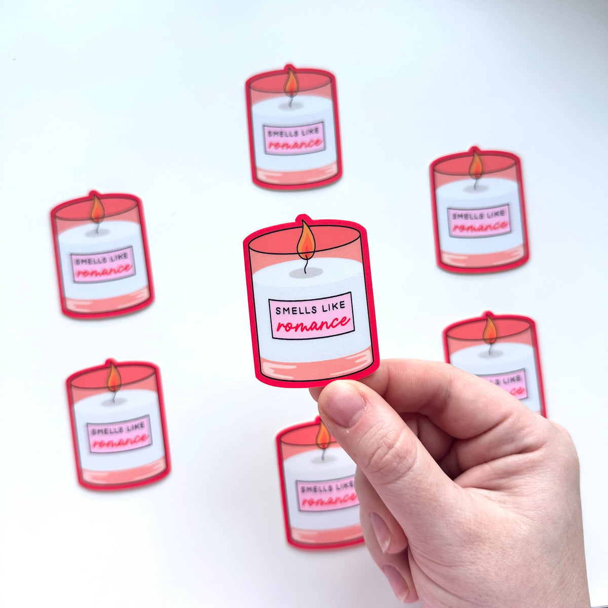Matte Sticker | Candle Romance Fantasy Reading Book Club