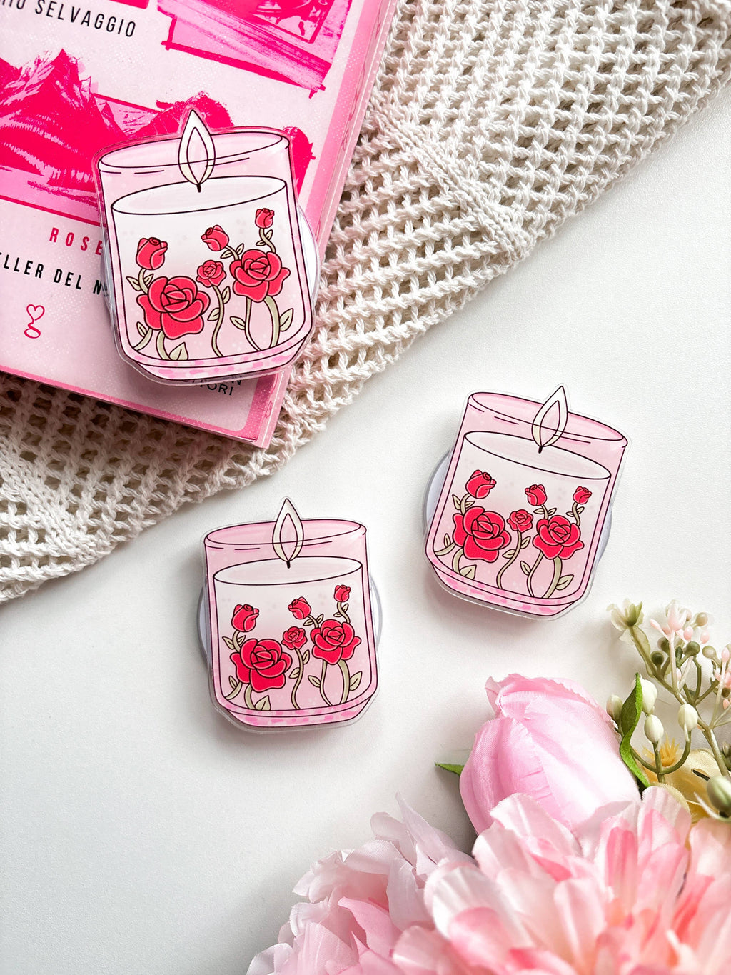 Romance Magnetic Grip for Kindle/Kobo/Smartphone