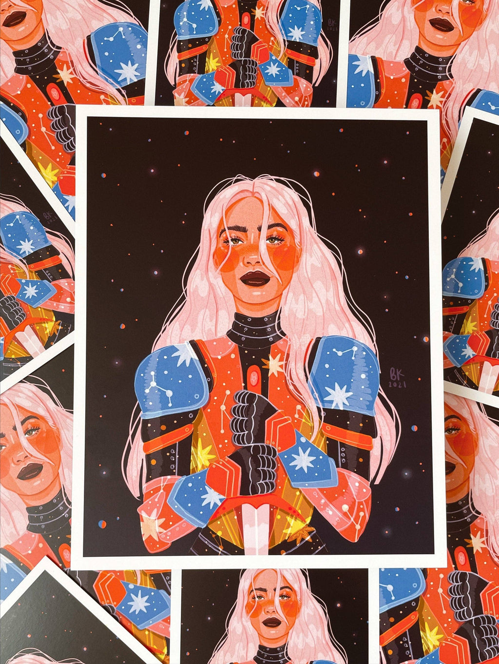 Joan of Art Print