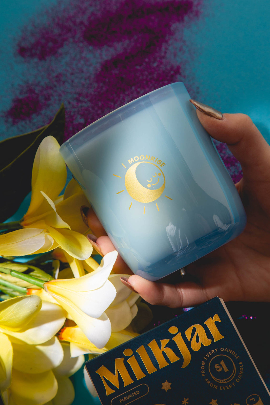 Milk Jar Candle Company - Neroli & Plum Soy Candle