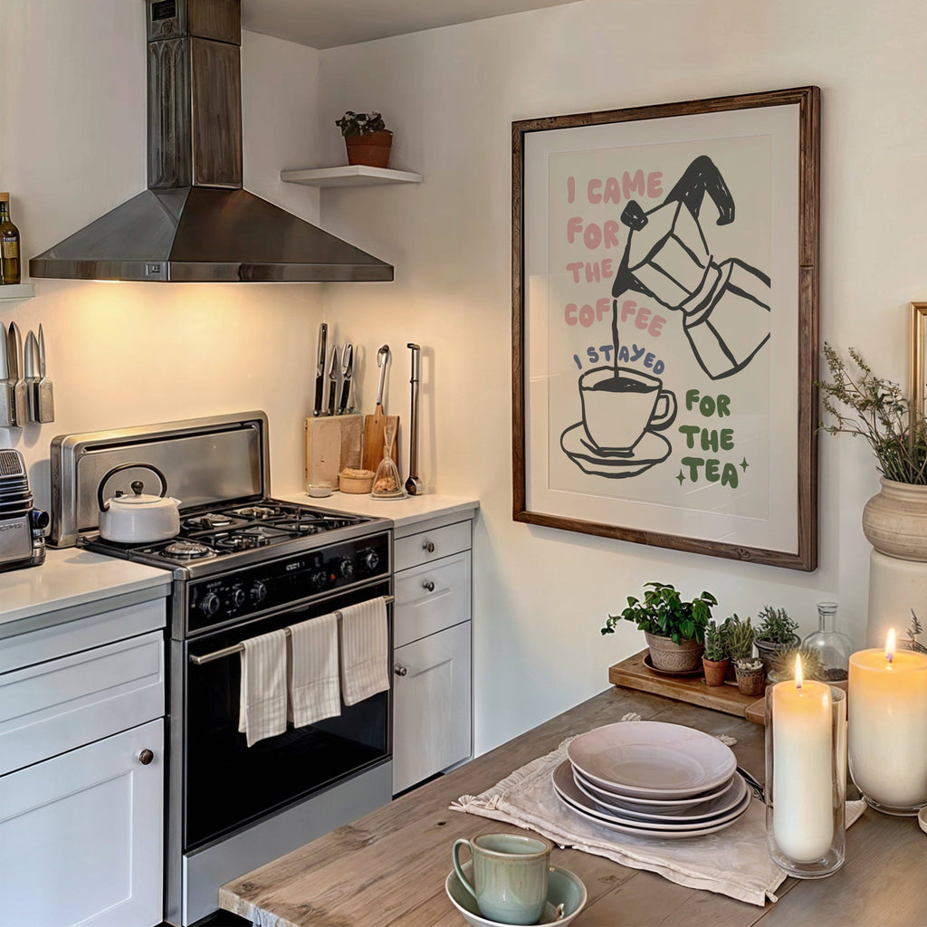 For the Tea Kitchen Print