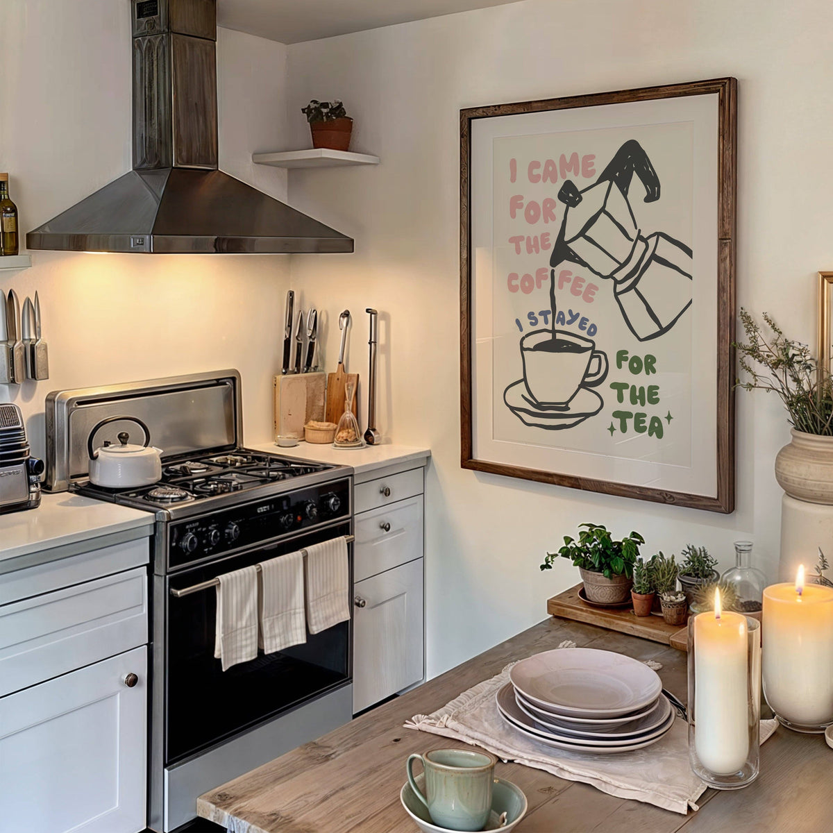 For the Tea Kitchen Print