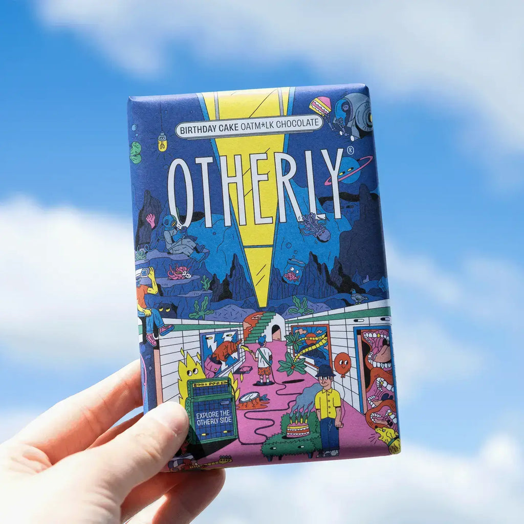 Otherly - Birthday Cake Oatm*lk Chocolate Bar - 120g - Vegan