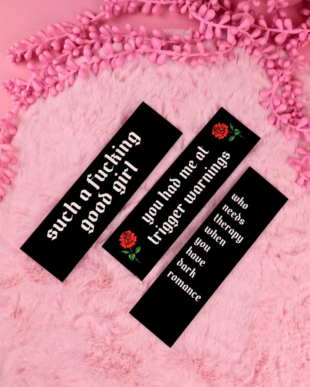 Such A Fucking Good Girl Bookmark for Dark Romance Readers