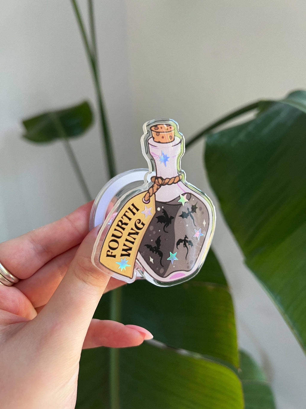 "Dragon Rider" Luxury Magnetic Kindle Grip & Phone holder