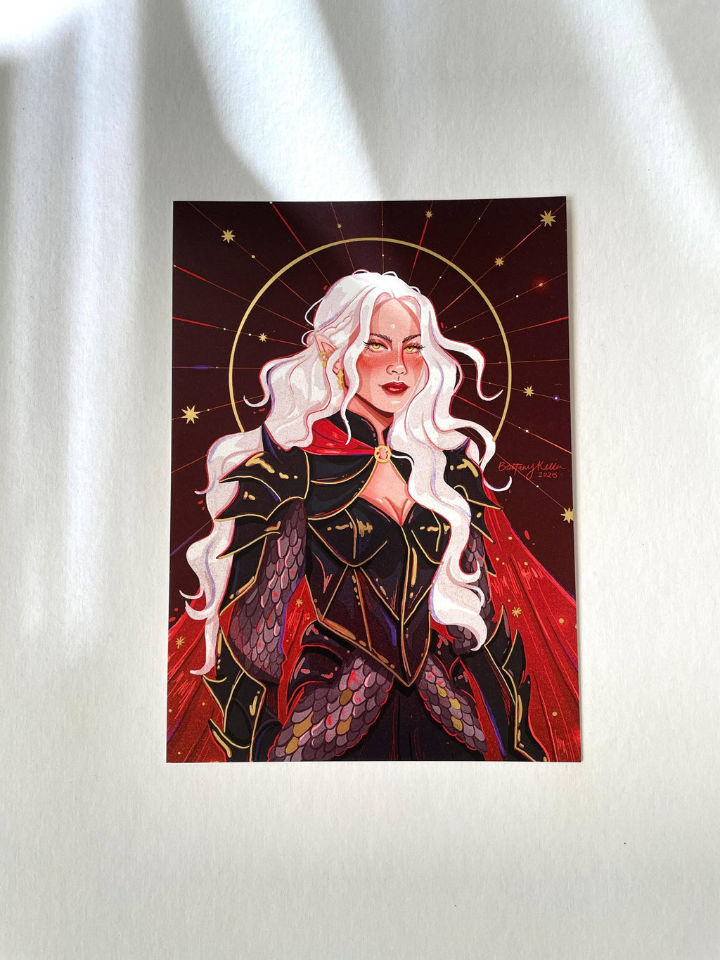 Manon Gold Foil Print
