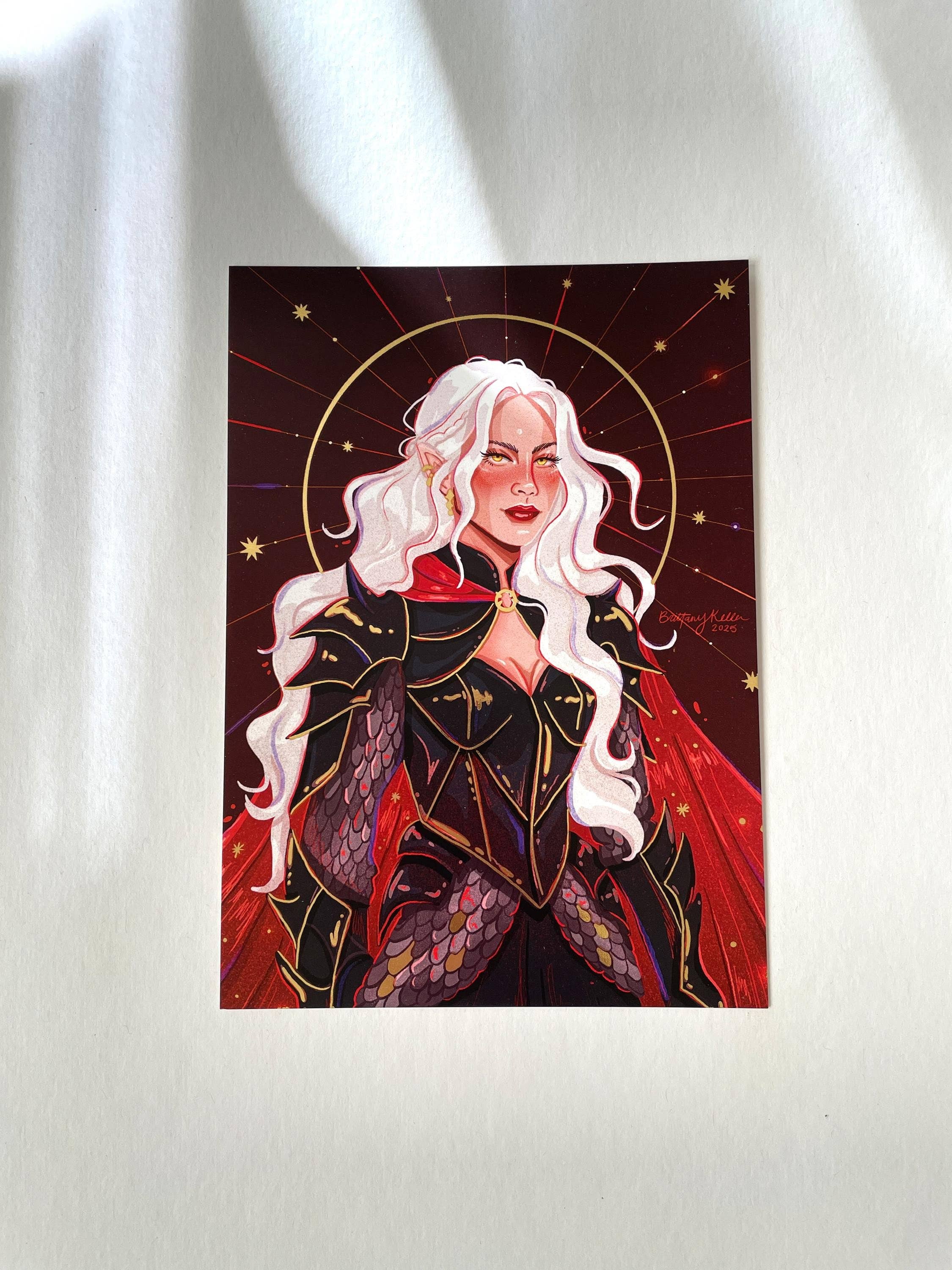 Manon Gold Foil Print