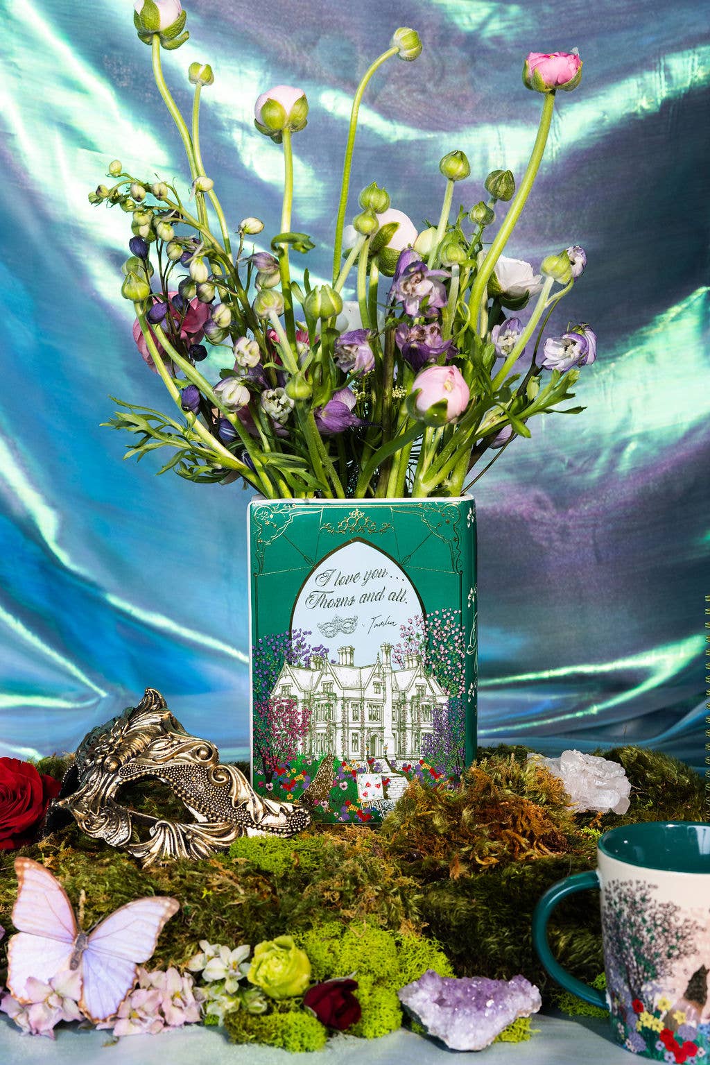 Large Book Vase, Spring Court (Lifeguard Press)