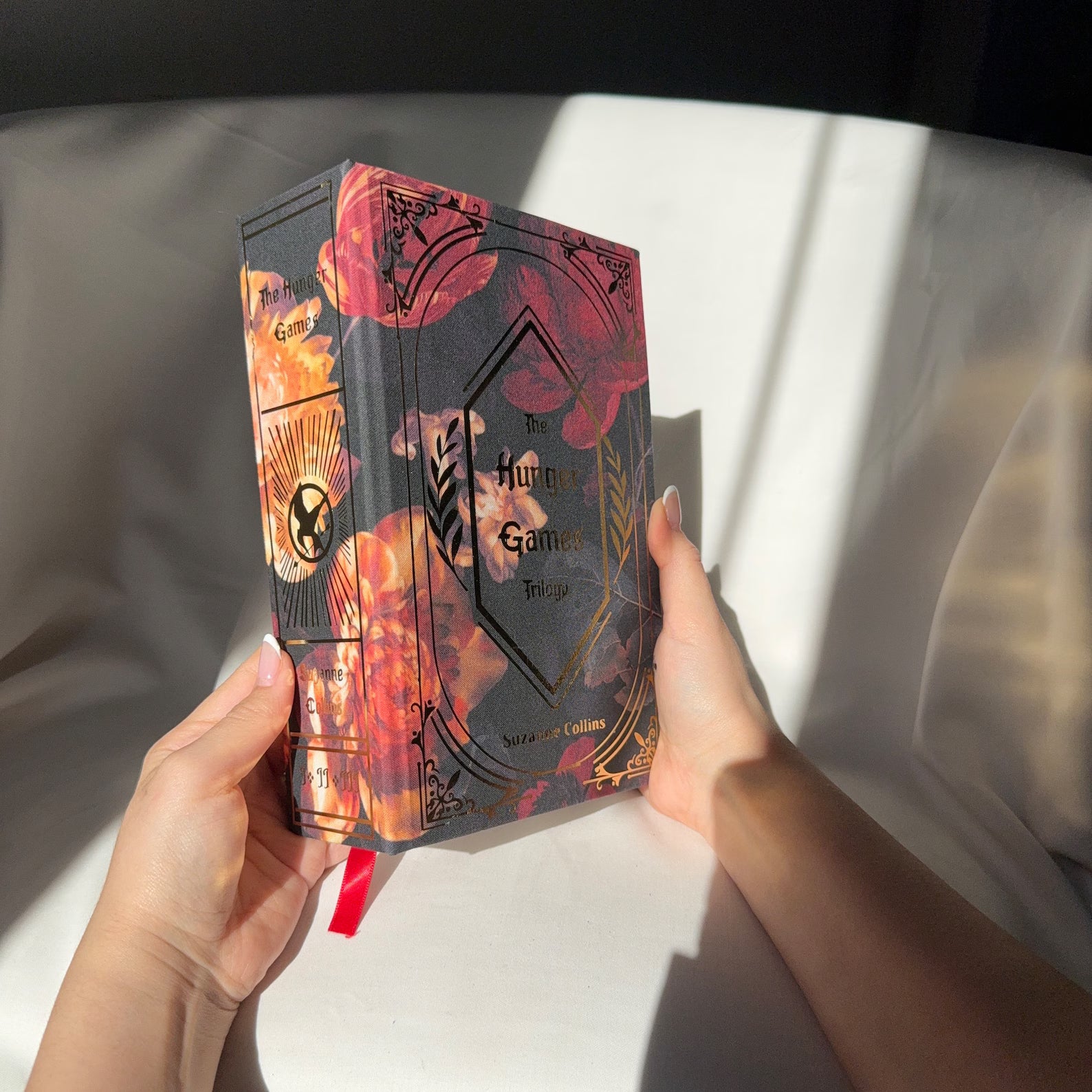 HUNGER GAMES Omnibus (3 books in 1) handmade re-binded special edition book