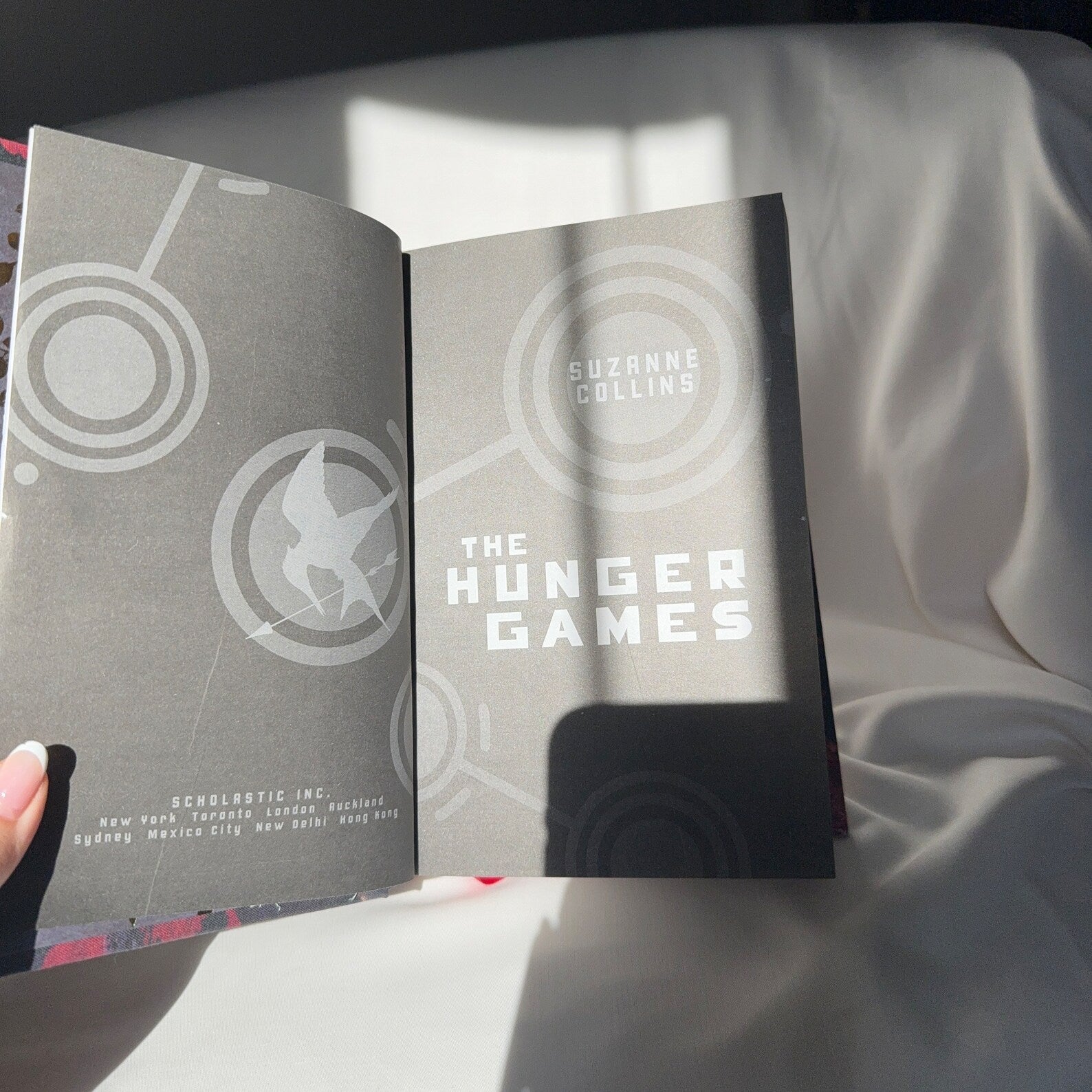 HUNGER GAMES Omnibus (3 books in 1) handmade re-binded special edition book