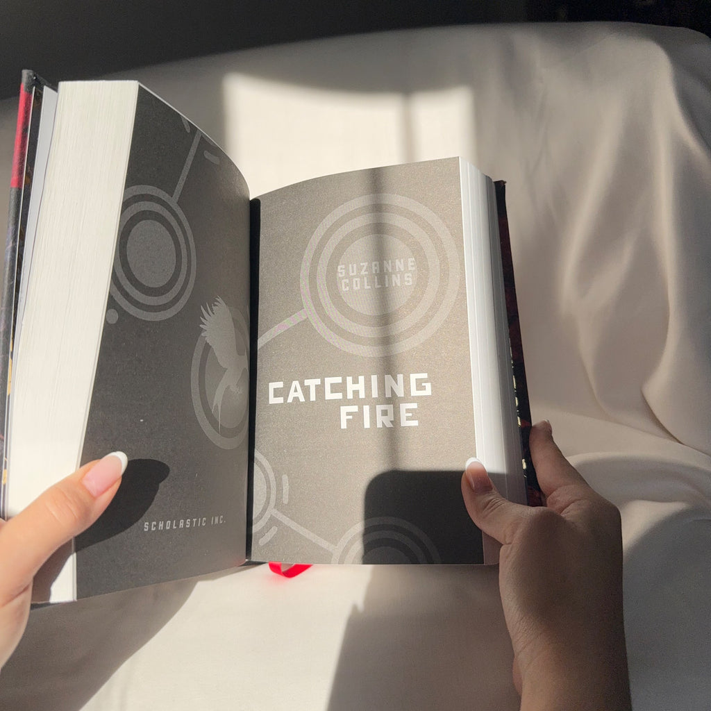 HUNGER GAMES Omnibus (3 books in 1) handmade re-binded special edition book