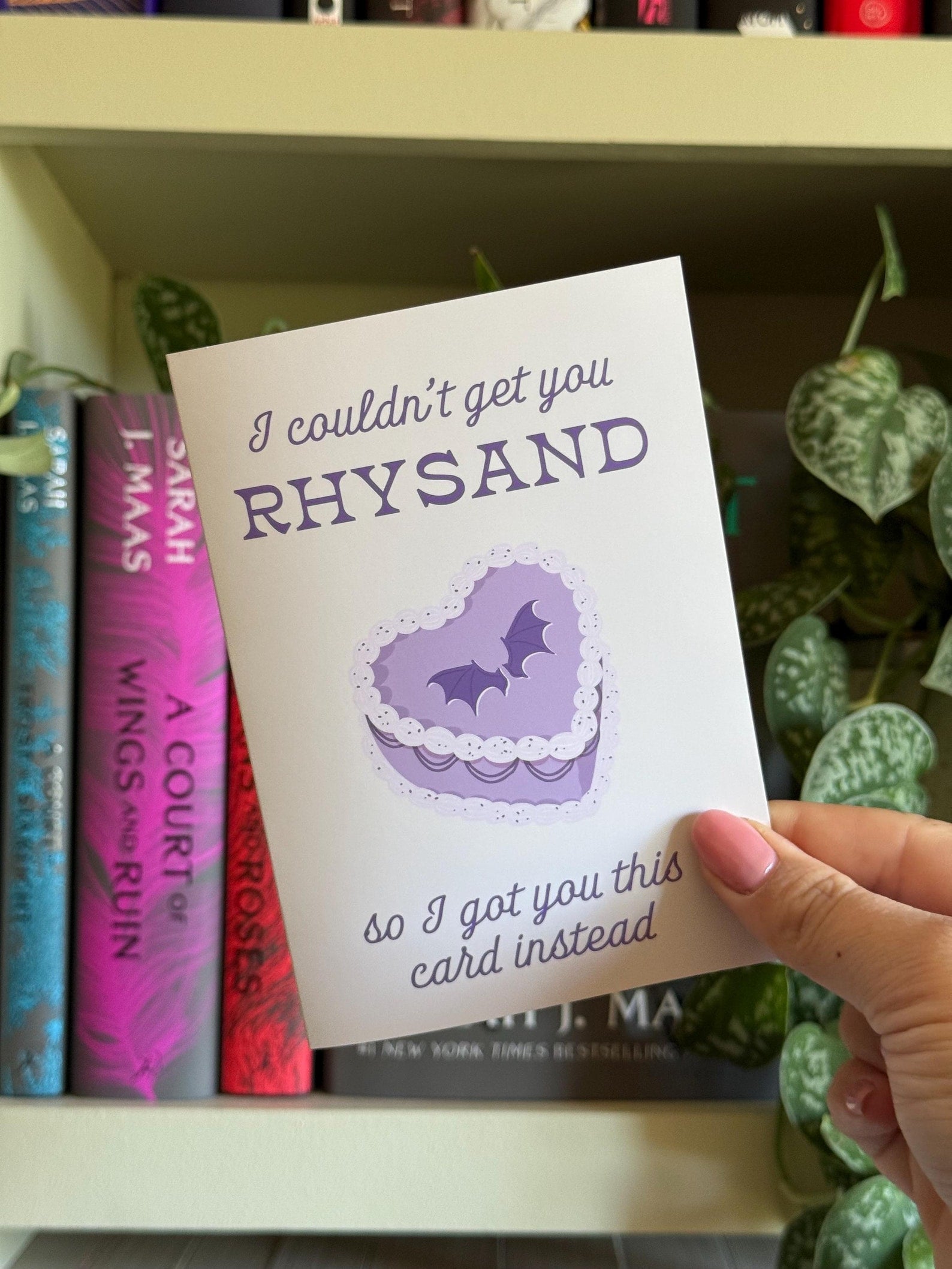 ACOTAR Rhysand birthday greeting card