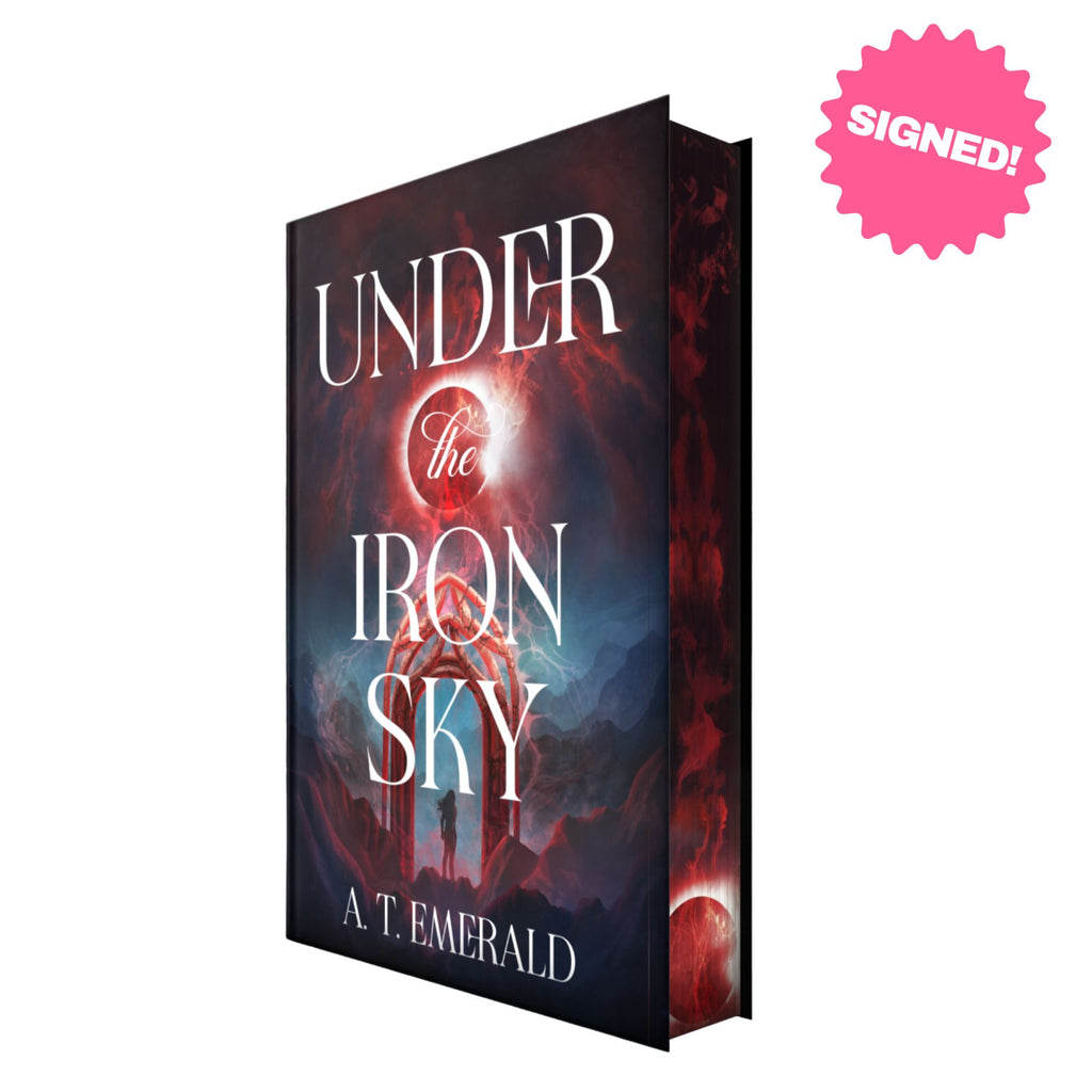 Under the Iron Sky by A.T. Emerald - signed with sprayed edge (PRE-ORDER release 08 Oct 2026)