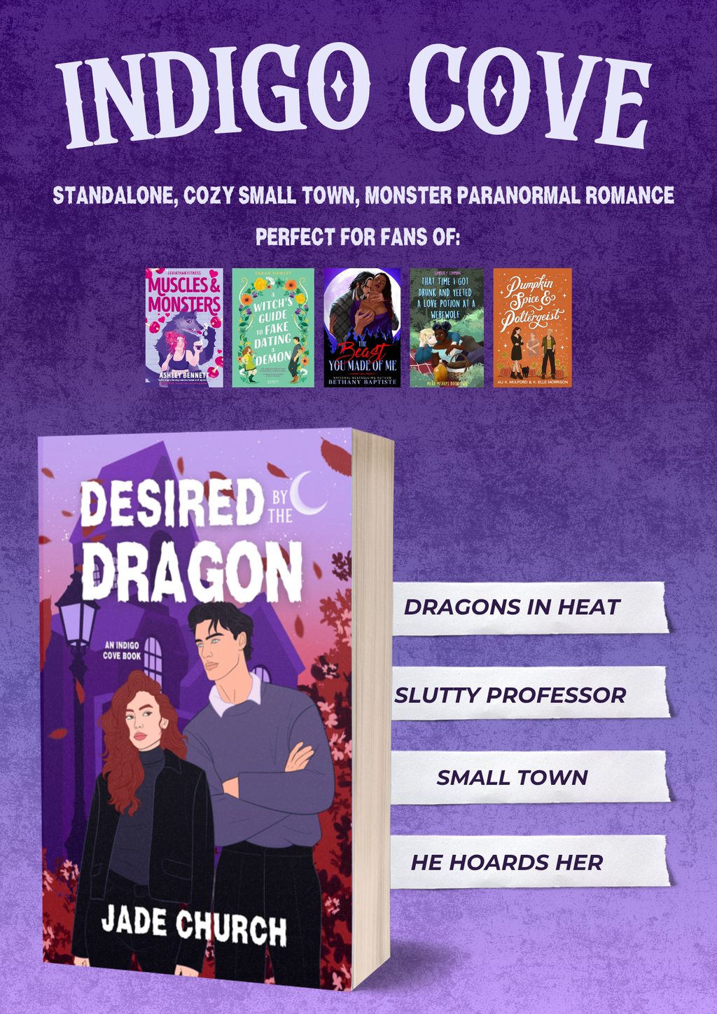 Desired by the Dragon by Jade Church (PRE-ORDER release 22 Oct 2026)